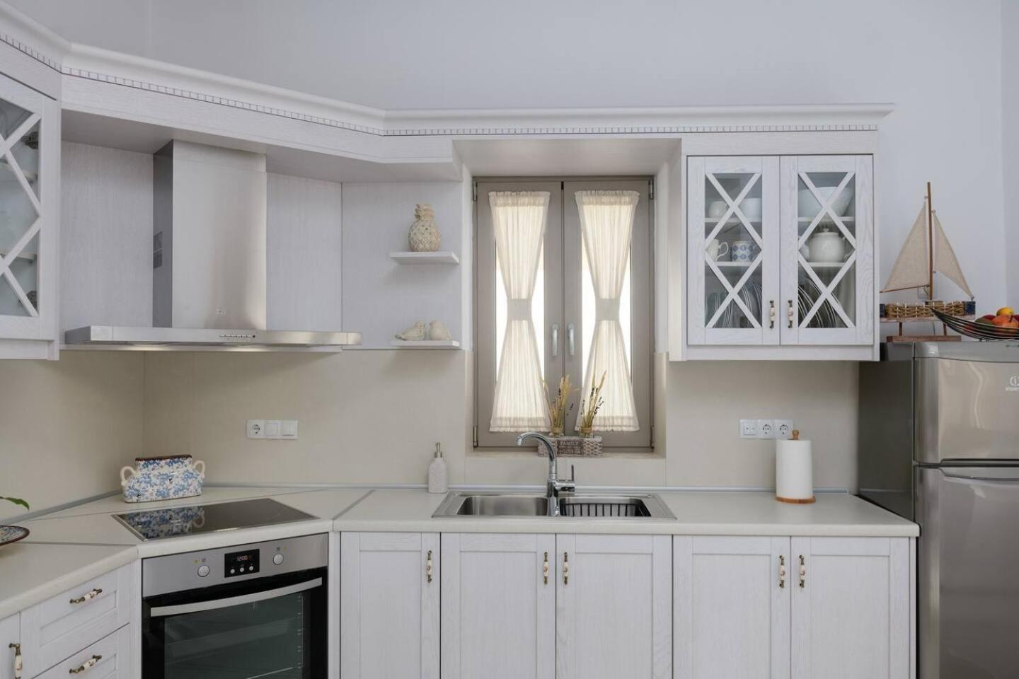 Chrisanthi Elegant Villa Pitsidia Ngoại thất bức ảnh